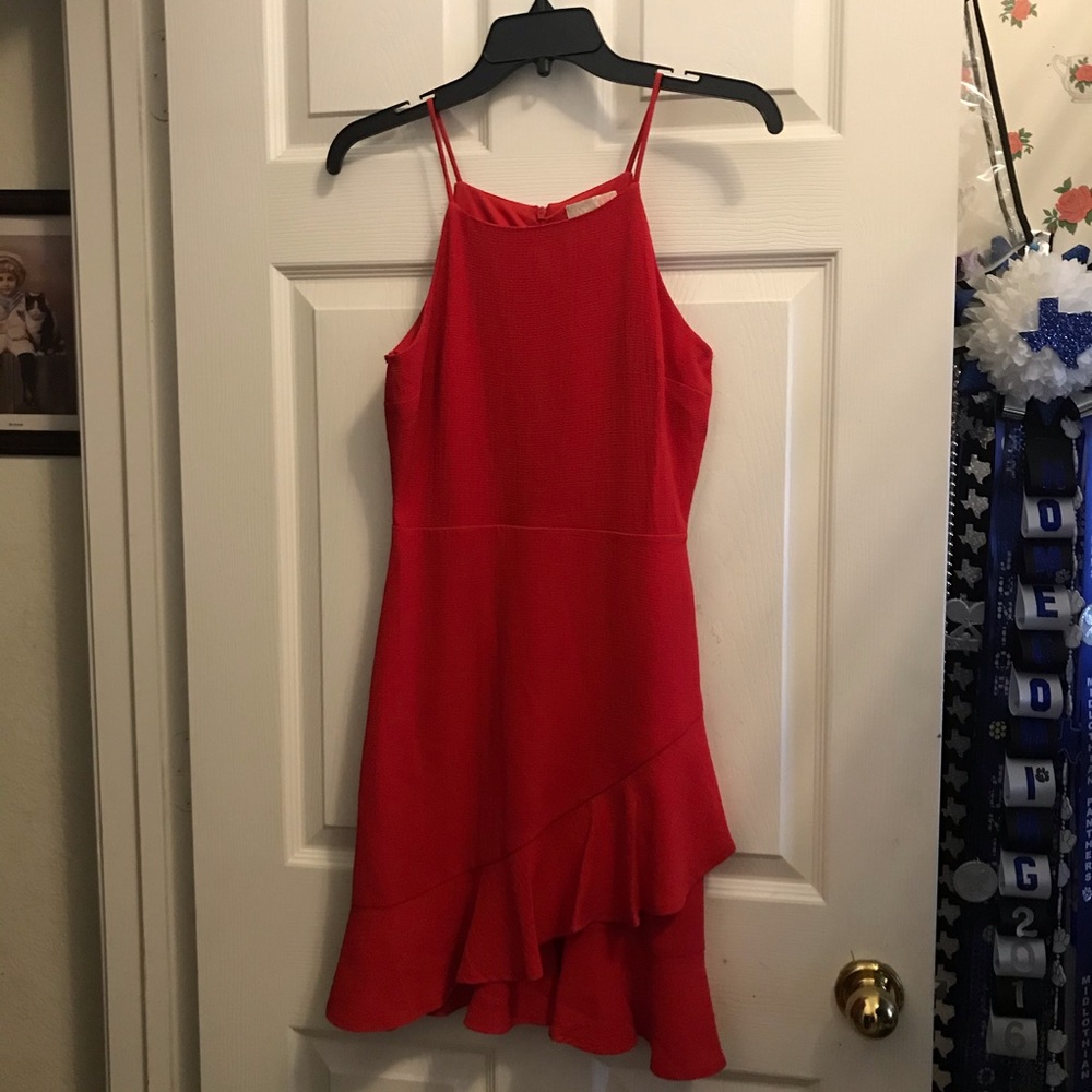 Red GB dress